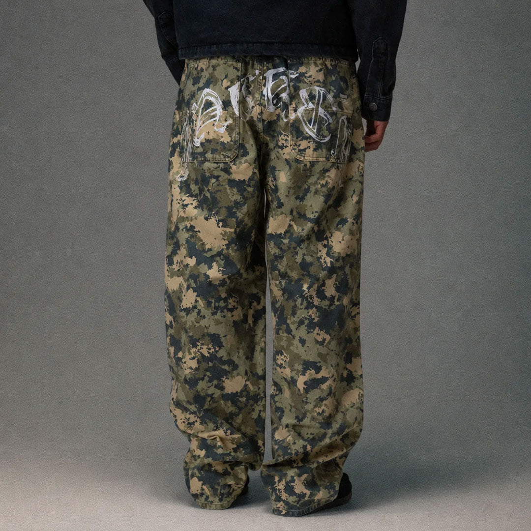 JACKER（ジャッカー）| N°1890 BAGGY PANT / CAMO | スノーボード・スケートボードのTACTICS JAPAN