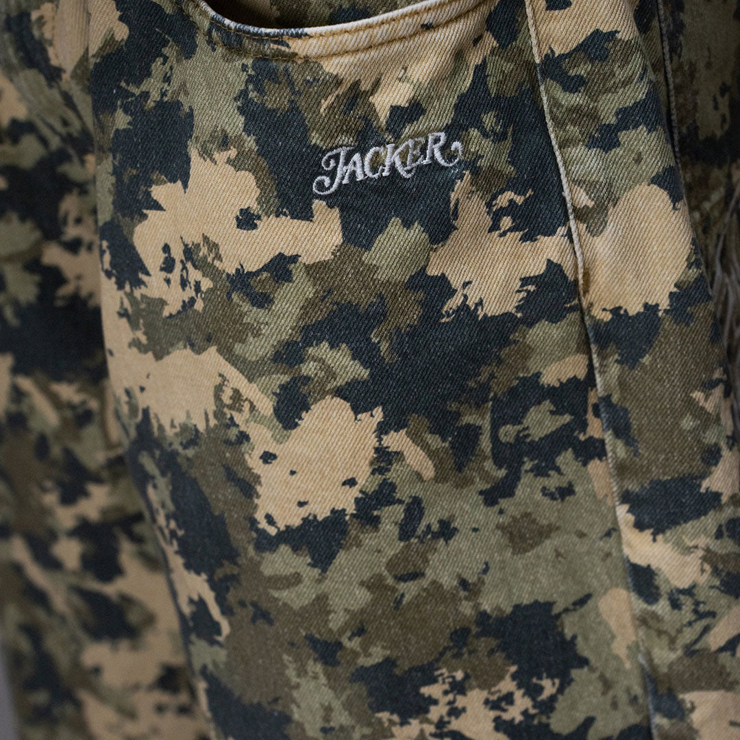 JACKER（ジャッカー）| N°1890 BAGGY PANT / CAMO | スノーボード・スケートボードのTACTICS JAPAN