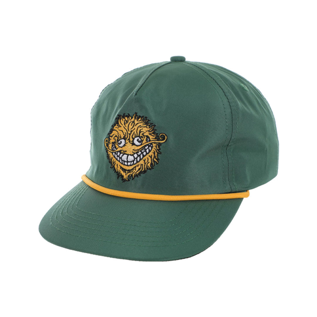 GRIMPLE SNAPBACK HAT / DK GREEN/ORANGE