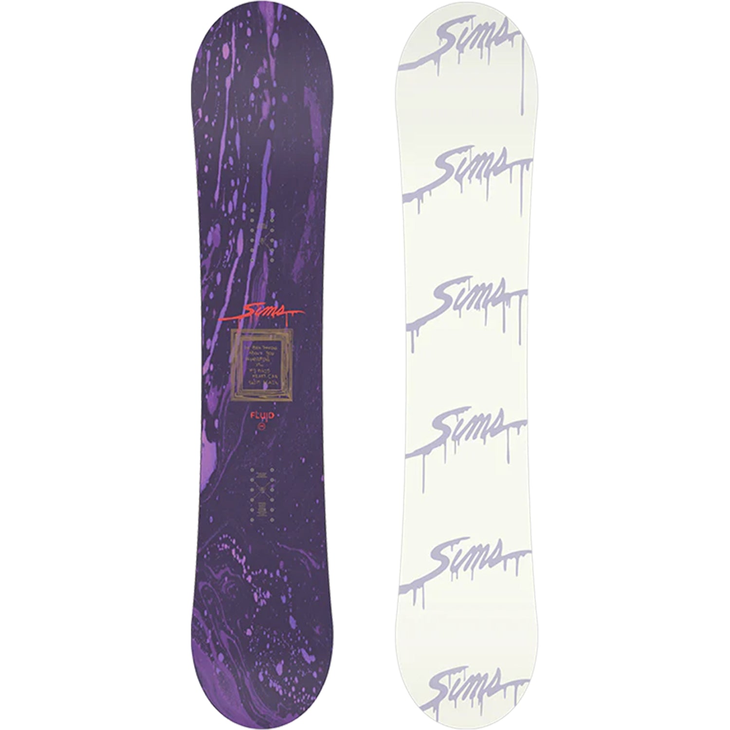 SIMS × solidliquid スノーボードウェア リバーシブル SIMS SNOWBOARDS | FLUID 146 | TACTICS JAPAN | Standing Sideway