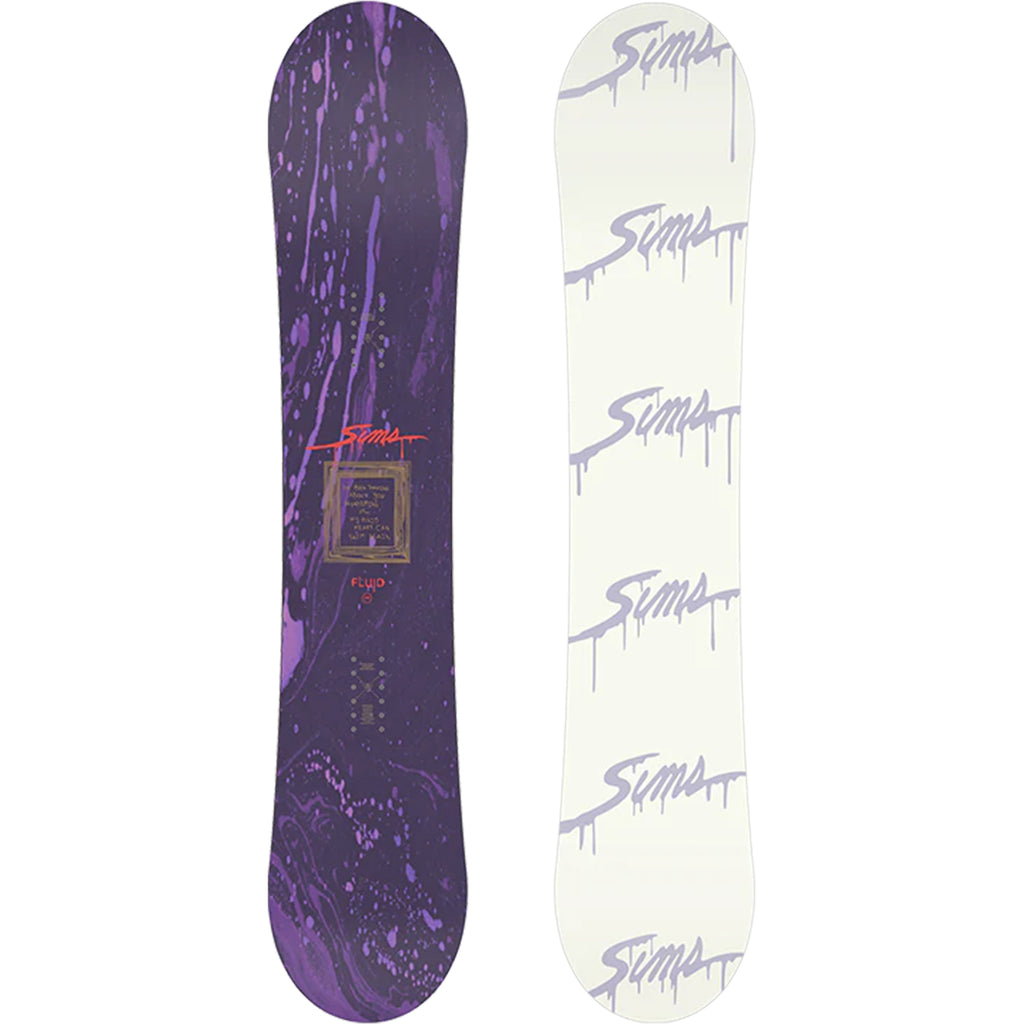 SIMS SNOWBOARDS | FLUID 146 | TACTICS JAPAN | Standing Sideway,Moving ...