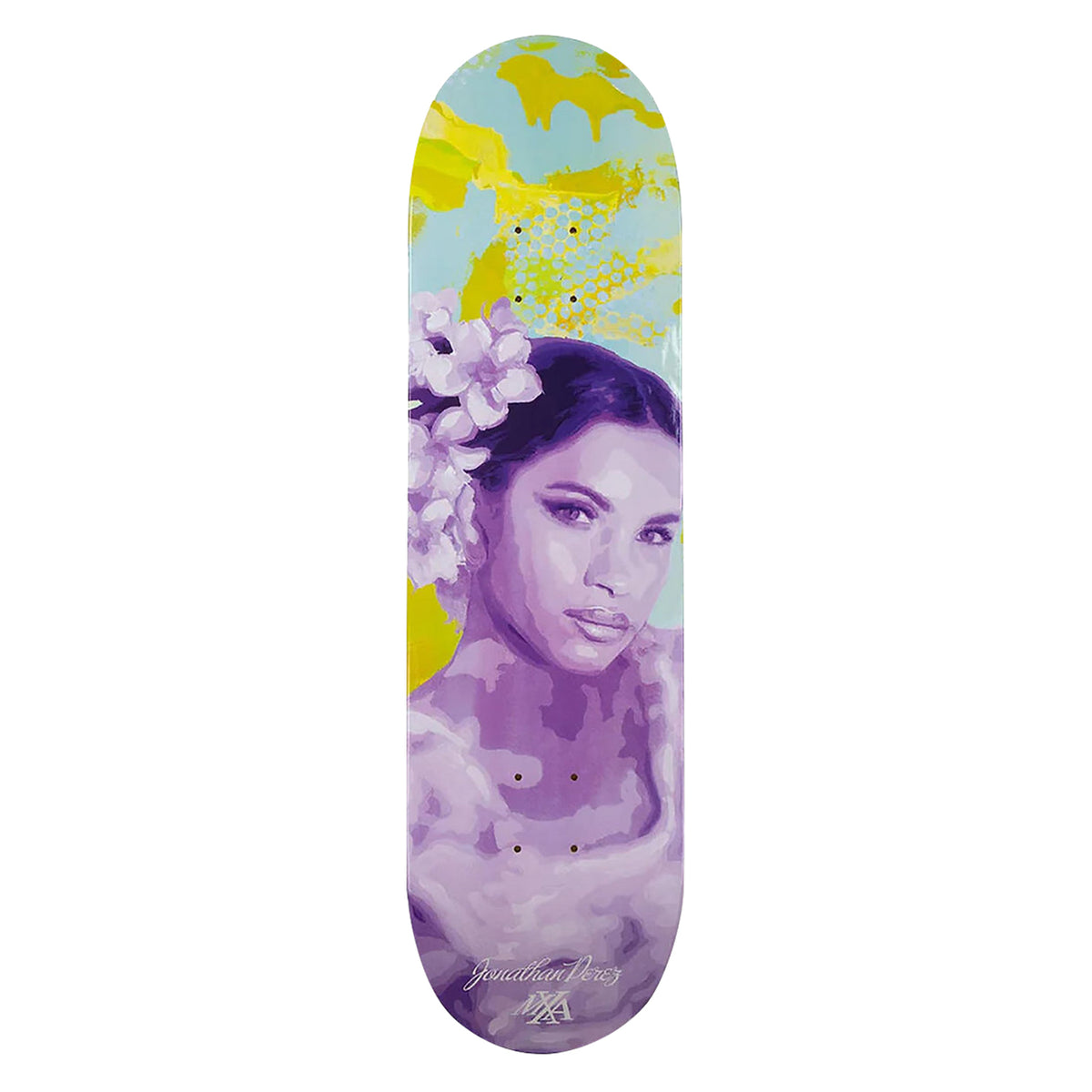 MAXALLURE JONATHAN PEREZ LEAVES 8.25 デッキ MAXALLURE SKATEBOARDS | JONATHAN PEREZ PORTRAIT - 8.25