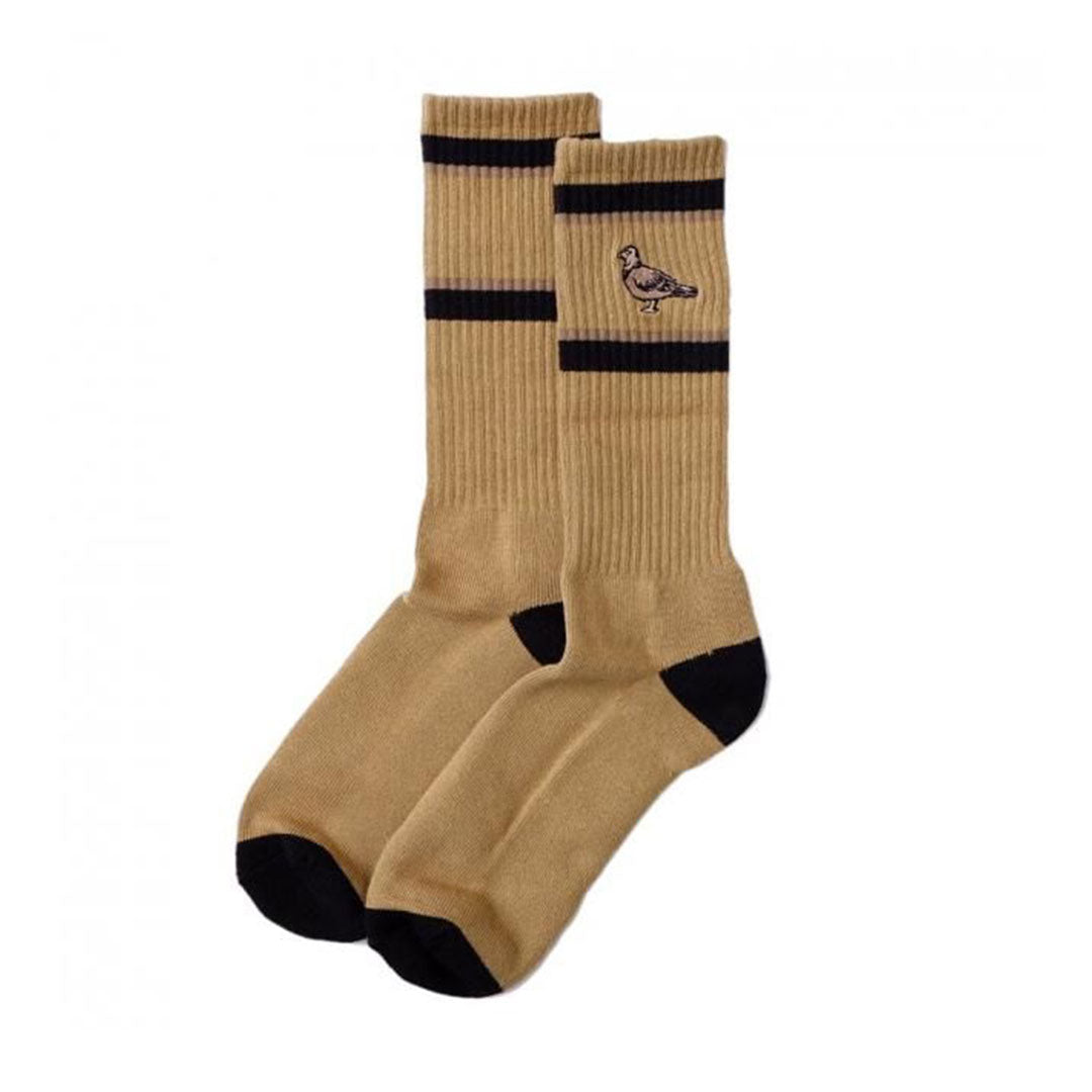 ANTIHERO SKATEBOARDS（アンタイヒーロー スケートボード）| BASIC PIGEON EMB SOCK / BROWN/BLACK/BRONZE | スノーボード・スケートボードのTACTICS JAPAN