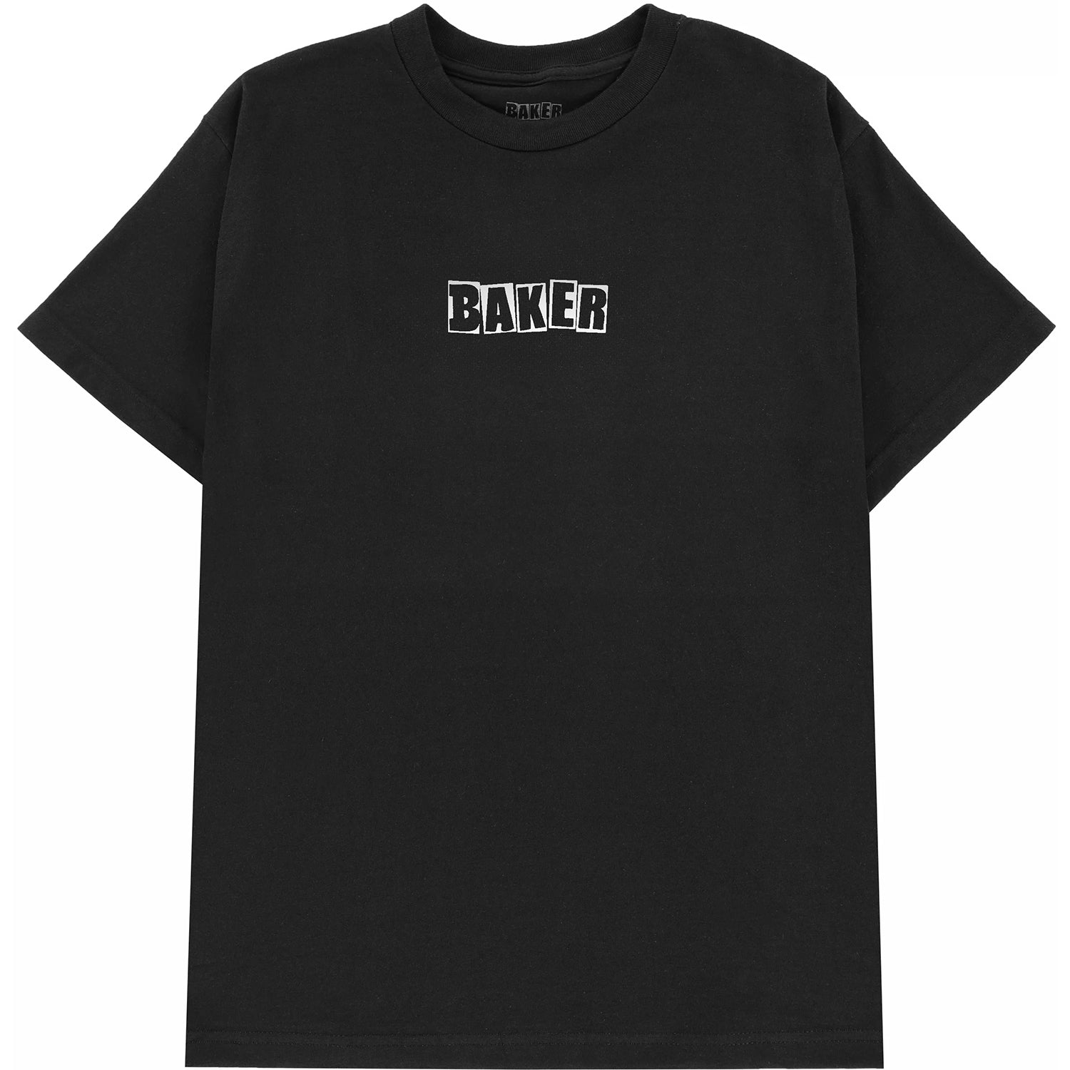 BRAND LOGO BLK YOUTH TEE