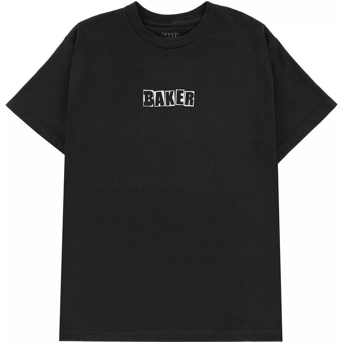 BRAND LOGO BLK YOUTH TEE