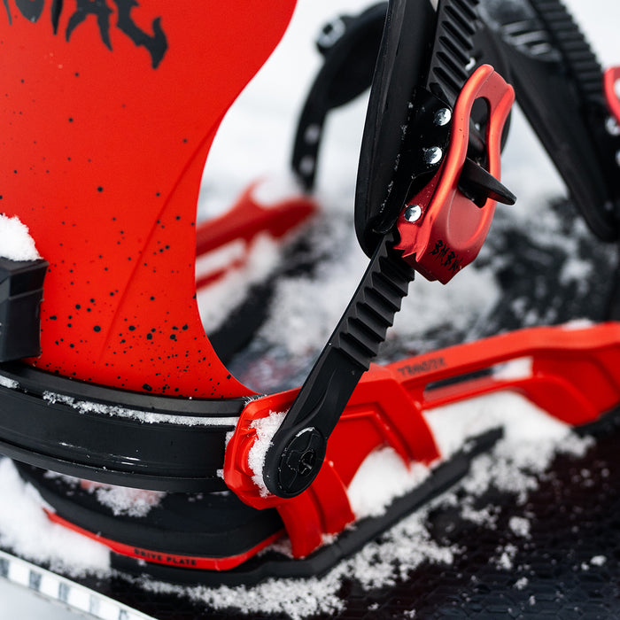 BENT METAL（ベント メタル）TRANSFER SNOWBOARD BINDINGS 2026 / RED | スノーボードのTACTICS JAPAN