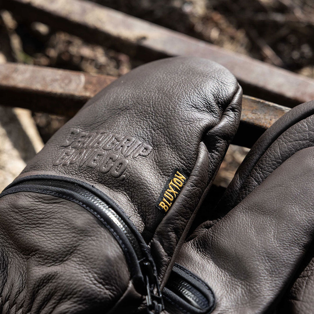 DEATHGRIP GLOVE CO.（デスグリップ グローブ）| GHOUL LEATHER MITT 2027 / BLUXTON | スノーボード・スケートボードのTACTICS JAPAN