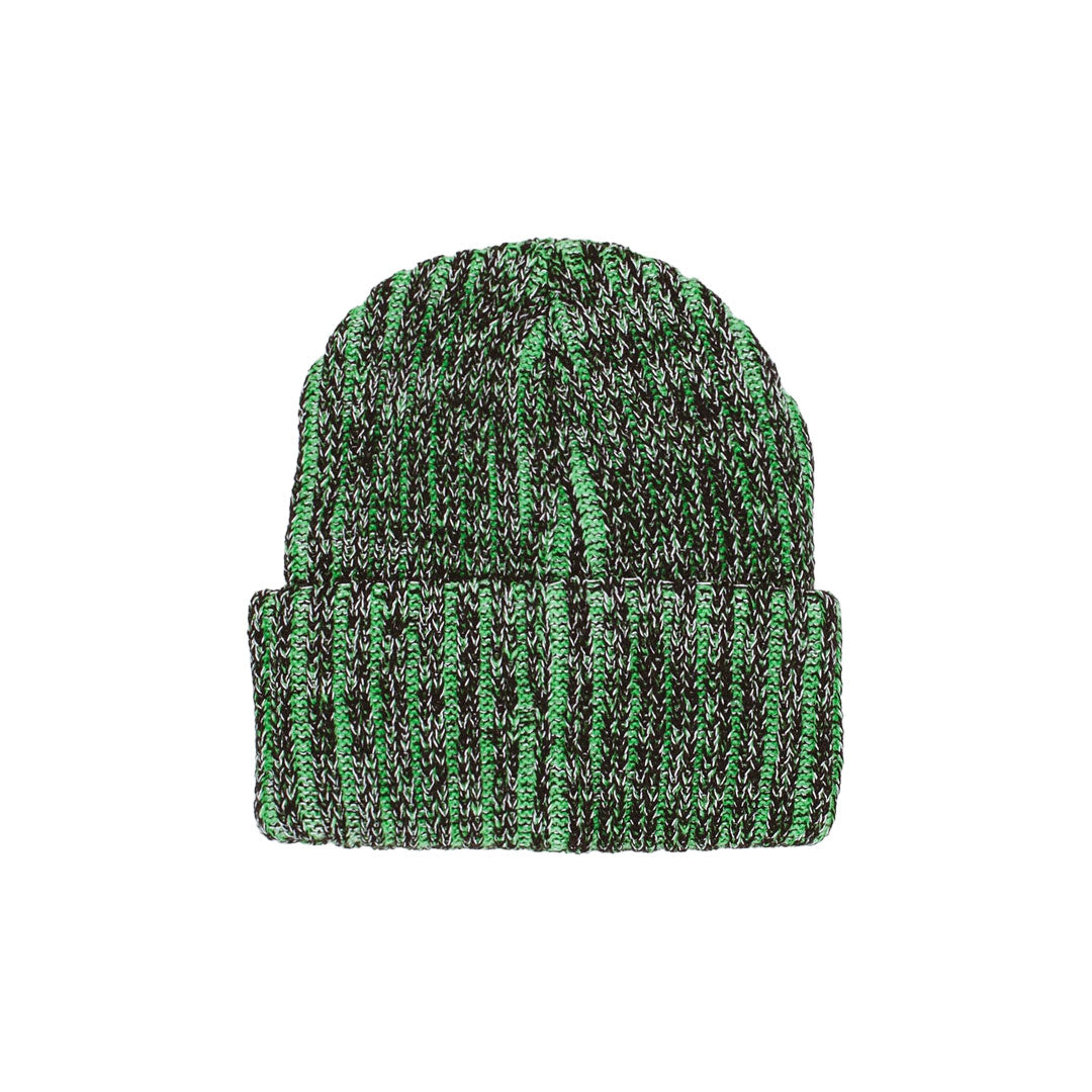 FUCKING AWESOME（ファッキン オーサム）| REFLECTIVE STRIPE BEANIE / GREEN/BLACK | スノーボード・スケートボードのTACTICS JAPAN