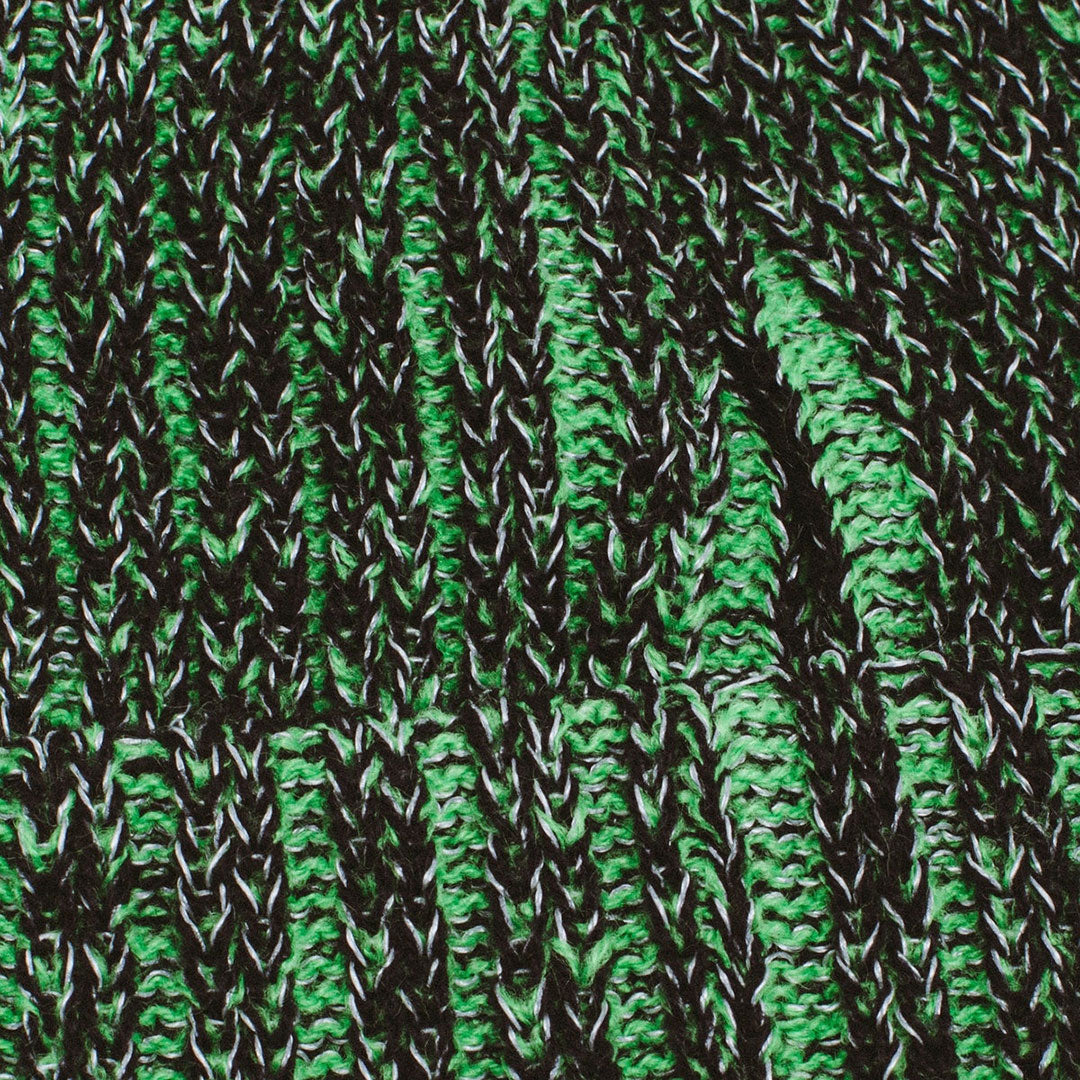 FUCKING AWESOME（ファッキン オーサム）| REFLECTIVE STRIPE BEANIE / GREEN/BLACK | スノーボード・スケートボードのTACTICS JAPAN