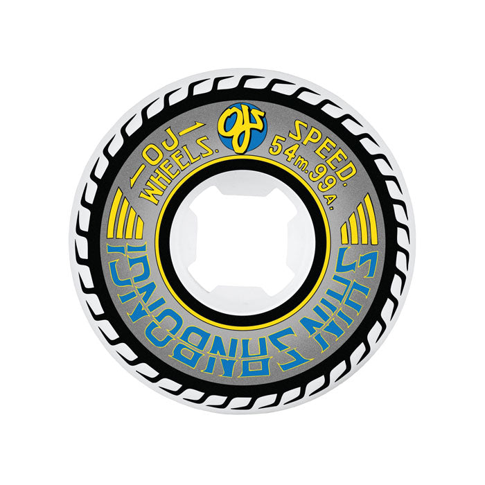 OJ WHEELS（オージェイ ウィール）| SHIN SANBONGI MINI COMBOS SKATEBOARD WHEELS - 54MM 99A | スノーボード・スケートボードのTACTICS JAPAN