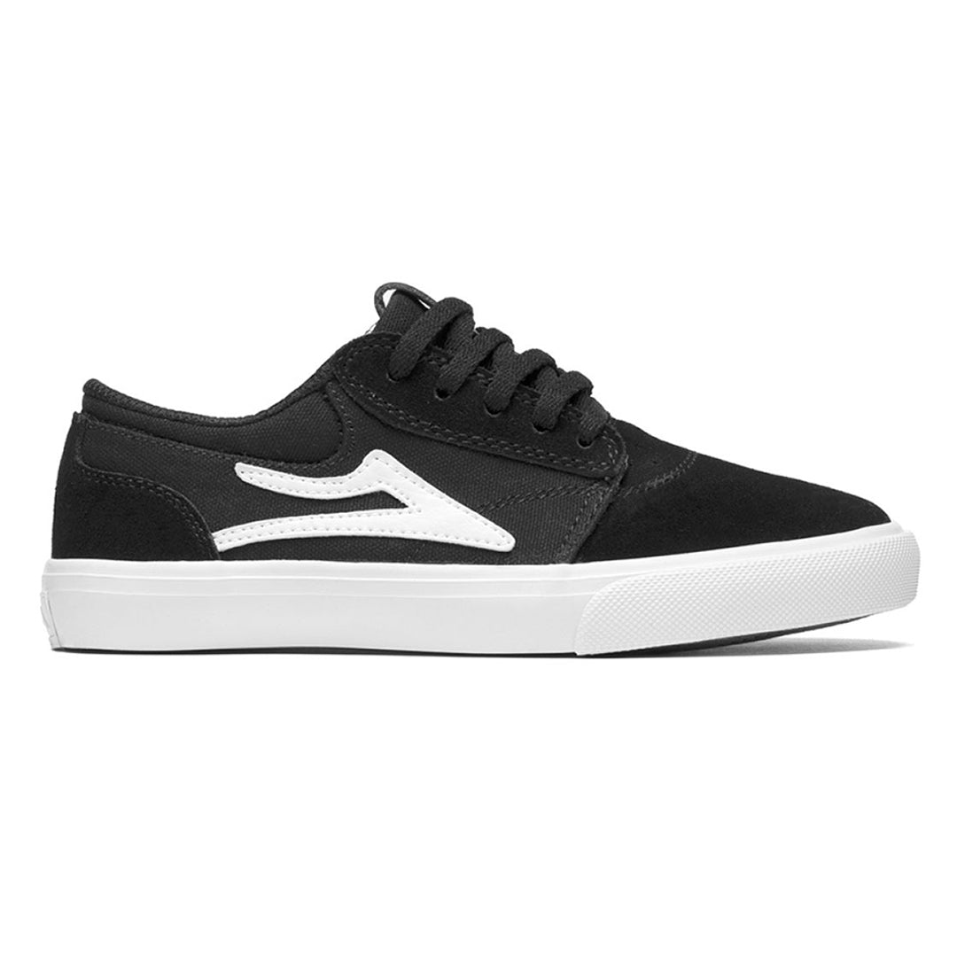 LAKAI（ラカイ）|【KIDS】GRIFFIN KIDS BLACK/WHITE SUEDE | スノーボード・スケートボードのTACTICS JAPAN