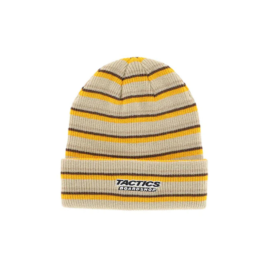 TACTICS（タクティクス）| THROWBACK LOGO BEANIE / DESERT STRIPE | スノーボード・スケートボードのTACTICS JAPAN