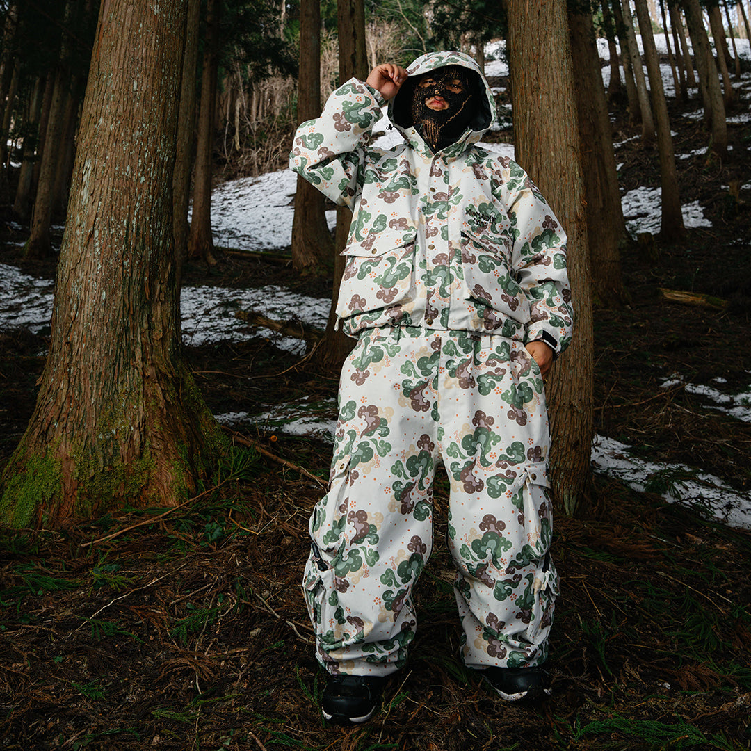 NOMADIK（ノマディック）| 777 RONIN PANTS 2026 / BEIGE CAMO | スノーボード・スケートボードのTACTICS J