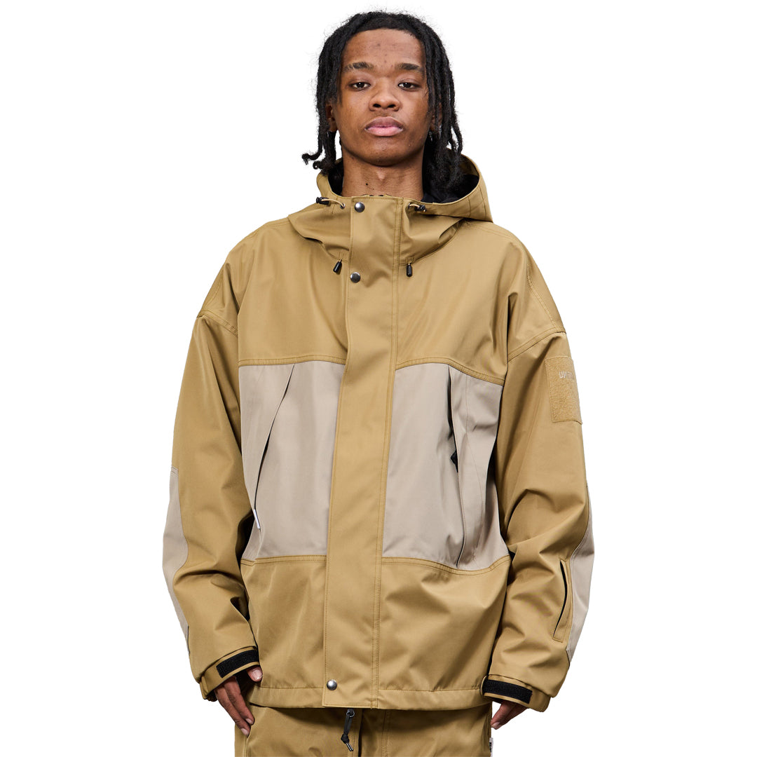 UNFRM（ユニフォーム）| 2WAY MILITARY STORM JACKET / COYOTE/SAND | スノーボード・スケートボードのTACTICS JAPAN