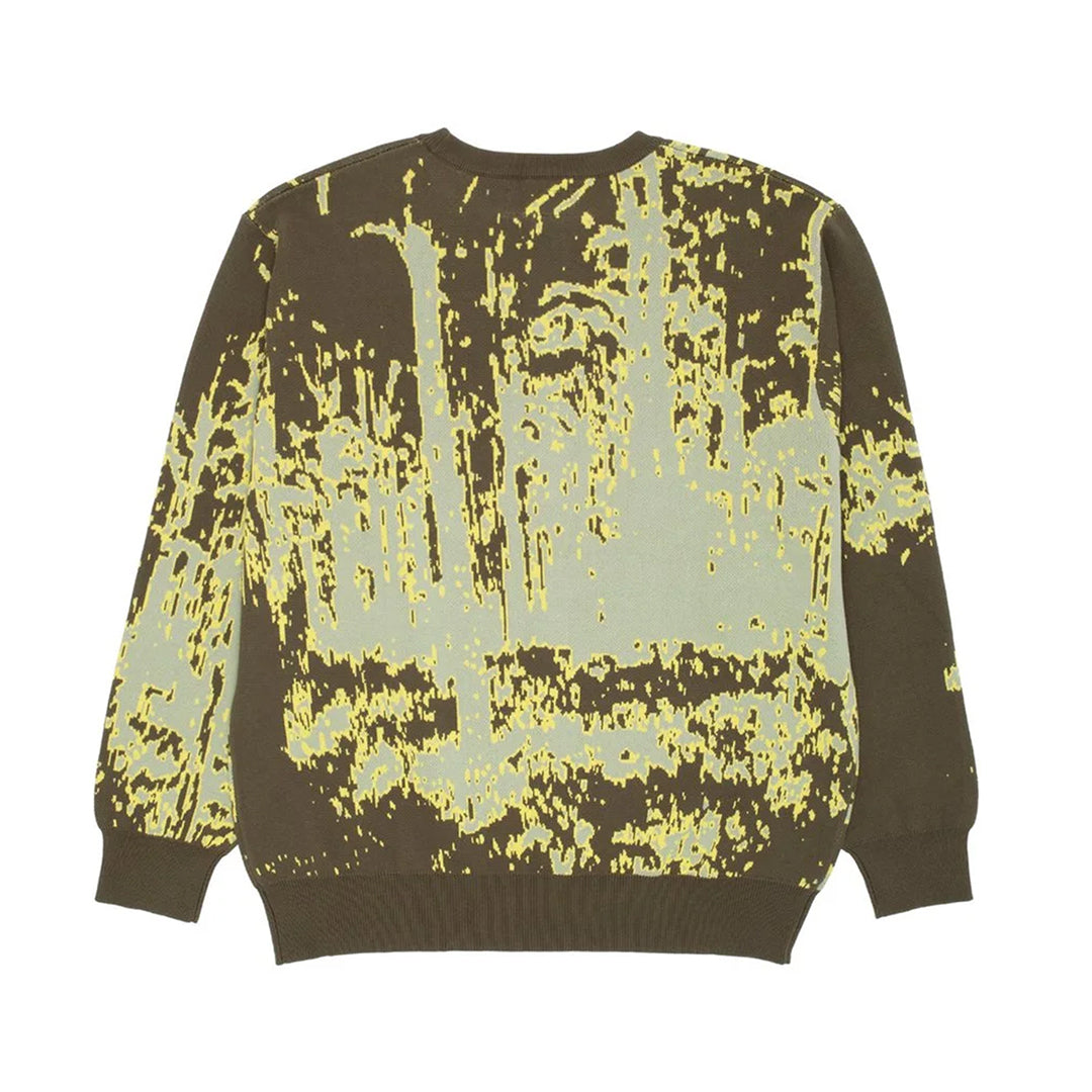 FOREST JACQUARD KNIT SWEATER | TACTICS JAPAN | Standing Sideway