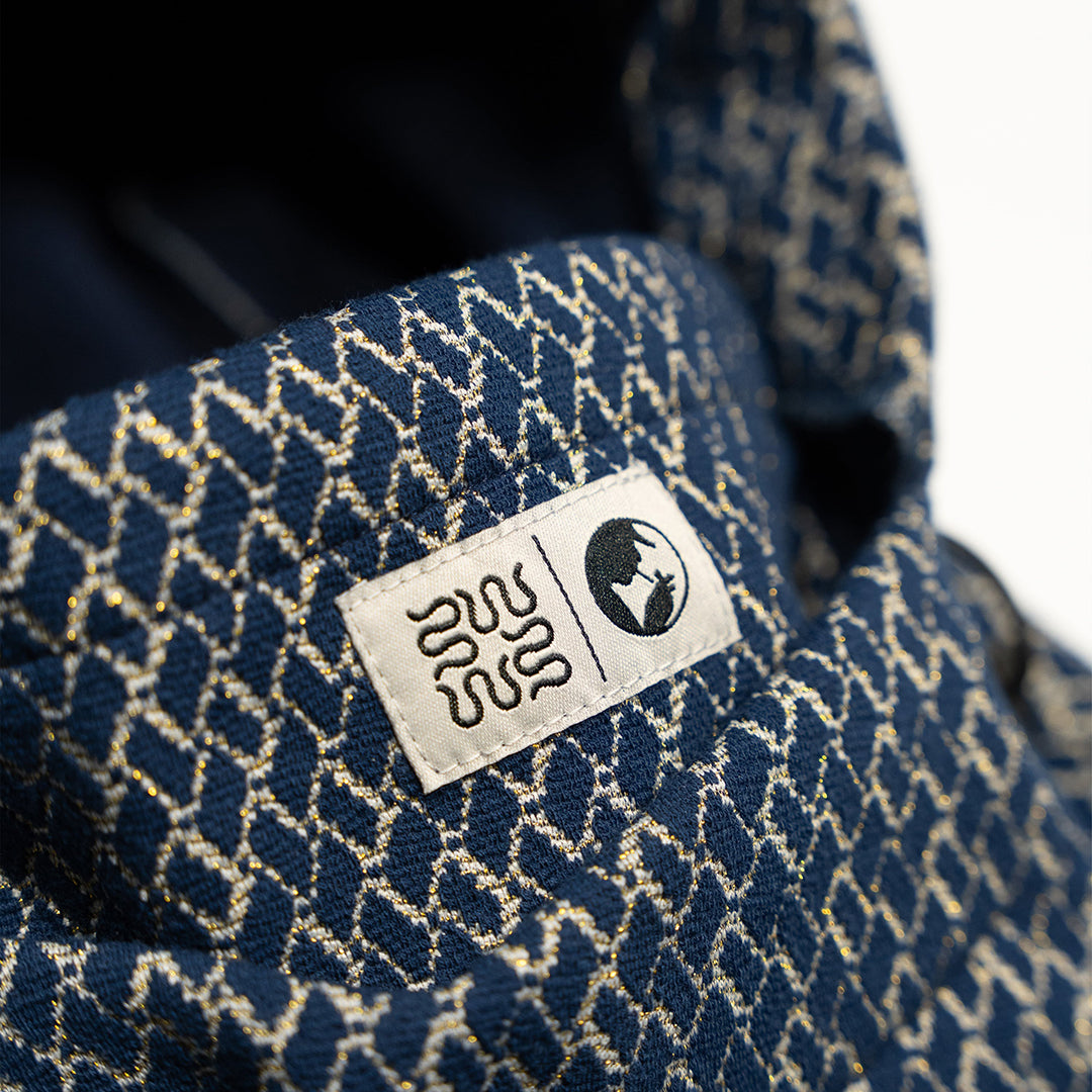 NOMADIK（ノマディック）| 777 JACQUARD HOODWARMER 2026 / BLUE/BEIGE | スノーボード・スケートボードのTACTICS JAPAN