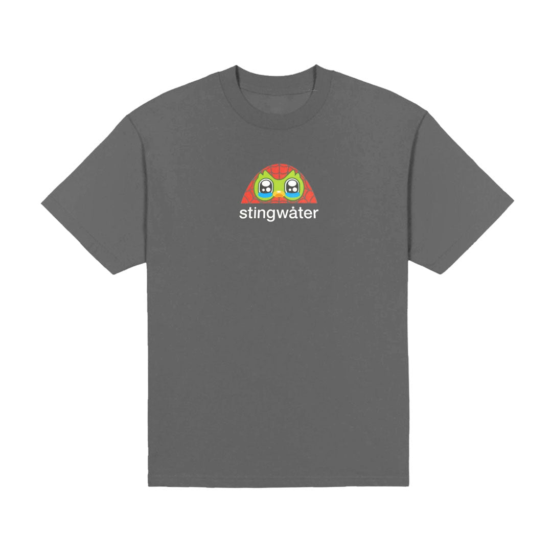 STINGWATER（スティングウォーター）| CRISIS OWL T-SHIRT / METAL GREY | スノーボード・スケートボードのTACTICS JAPAN