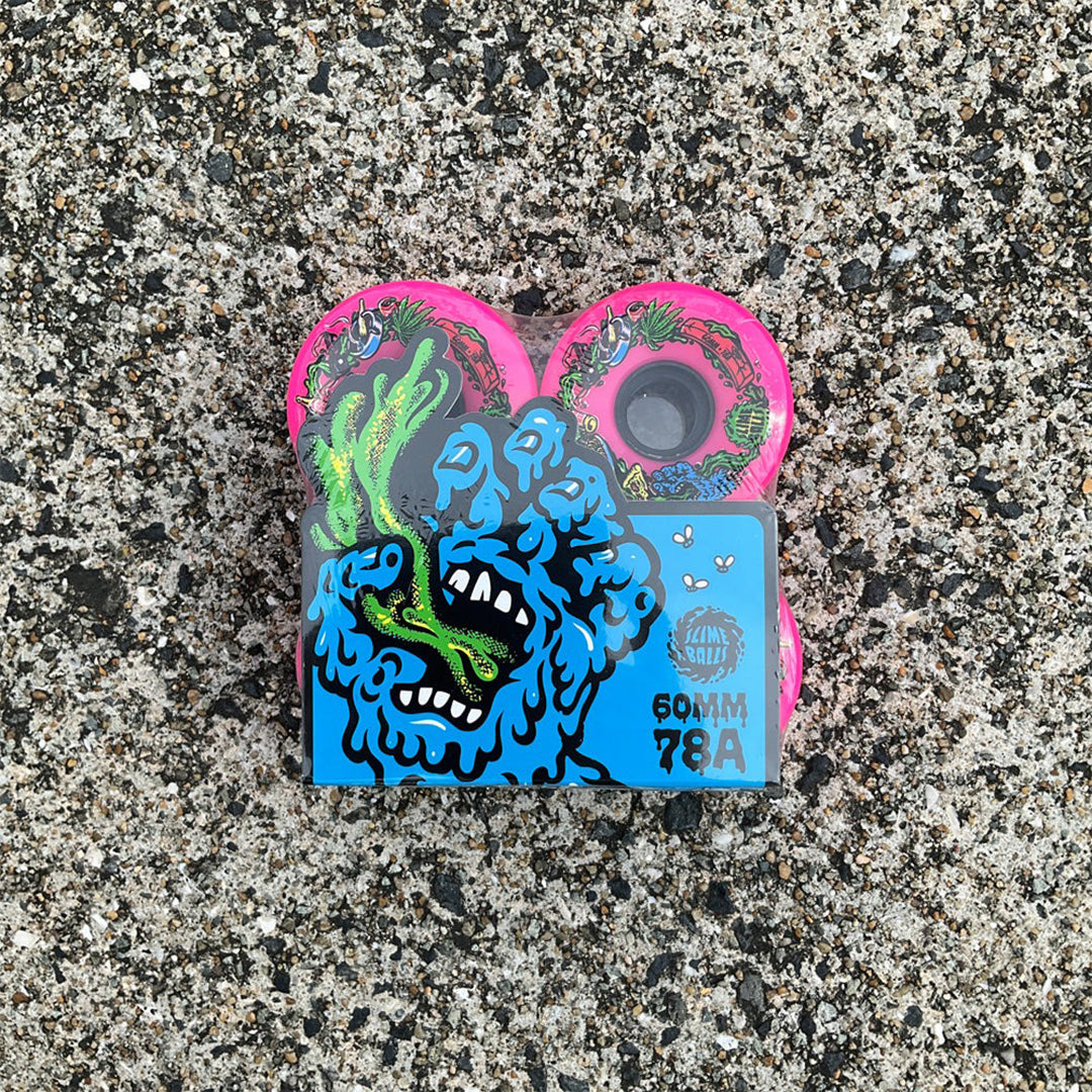SLIME BALLS（スライム ボール）| SCARF BALLS OG SLIME / PINK - 60MM 78A | スノーボード・スケートボードのTACTICS JAPAN