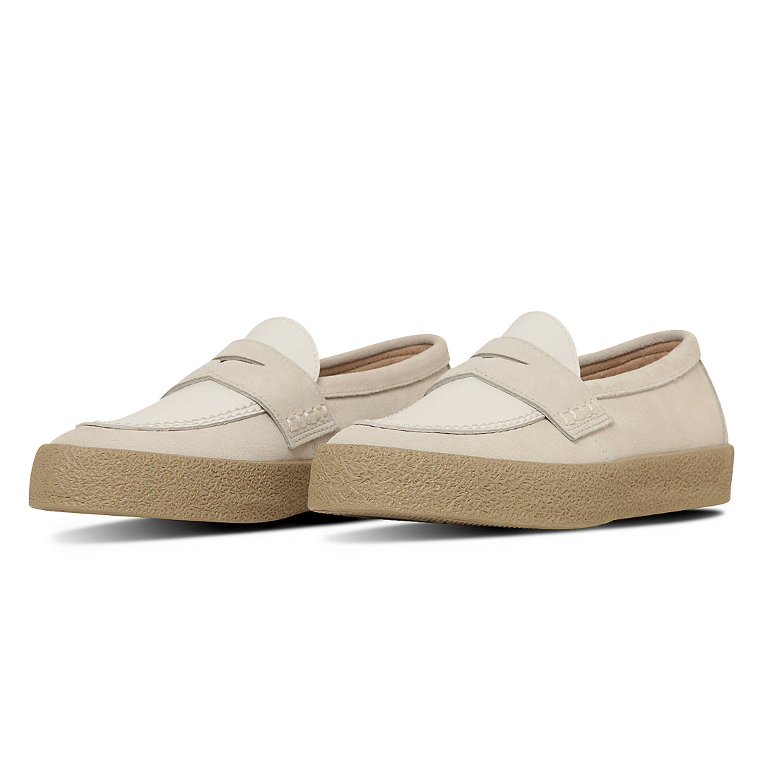 CS LOAFER II SK / BEIGE/WHITE