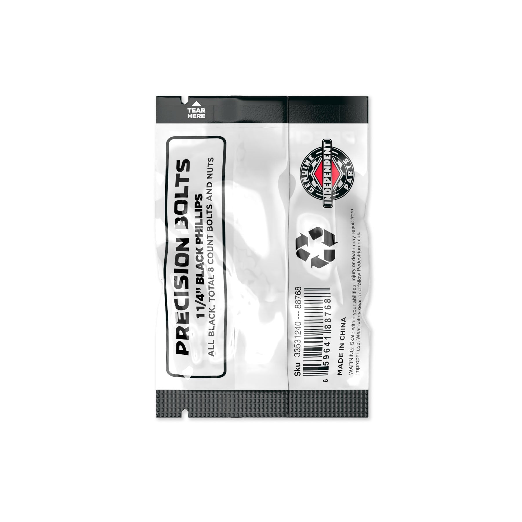 HARDWARE 1.25 PHILLIPS BLACK