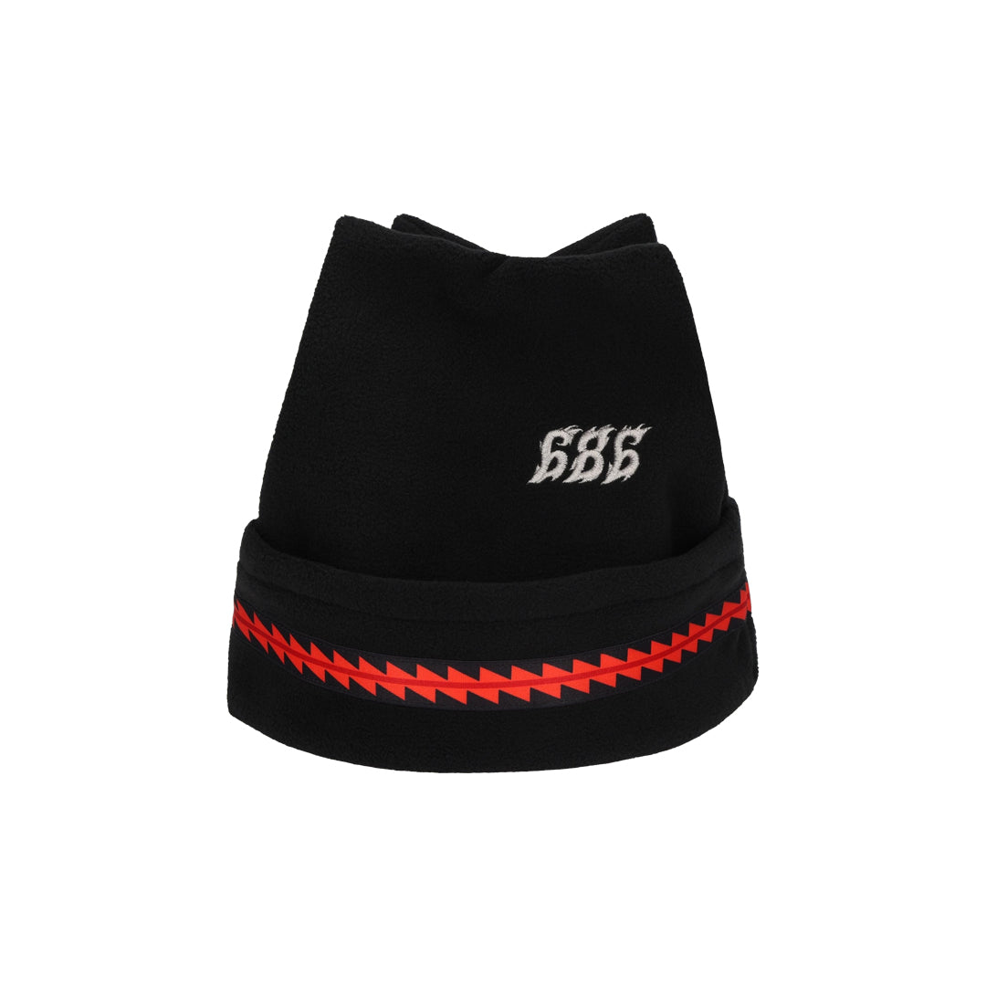 686 （シックス エイト シックス） | 4 POINTS FLEECE HAT / BLACK | スノーボード・スケートボードのTACTICS JAPAN
