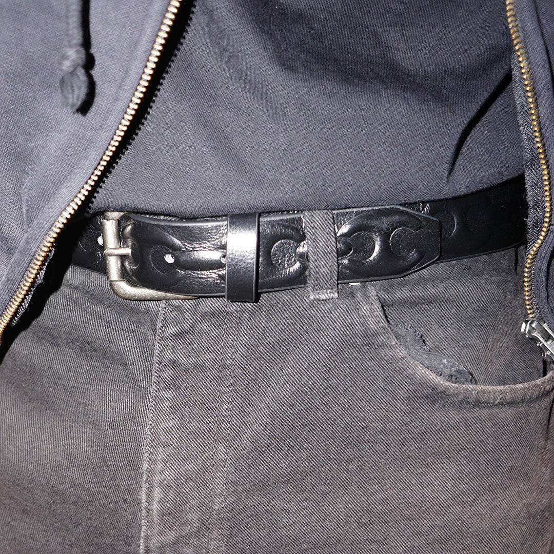 STINGWATER（スティングウォーター）| ANCHOR CHAIN BELT - BLACK | スノーボード・スケートボードのTACTICS JAPAN