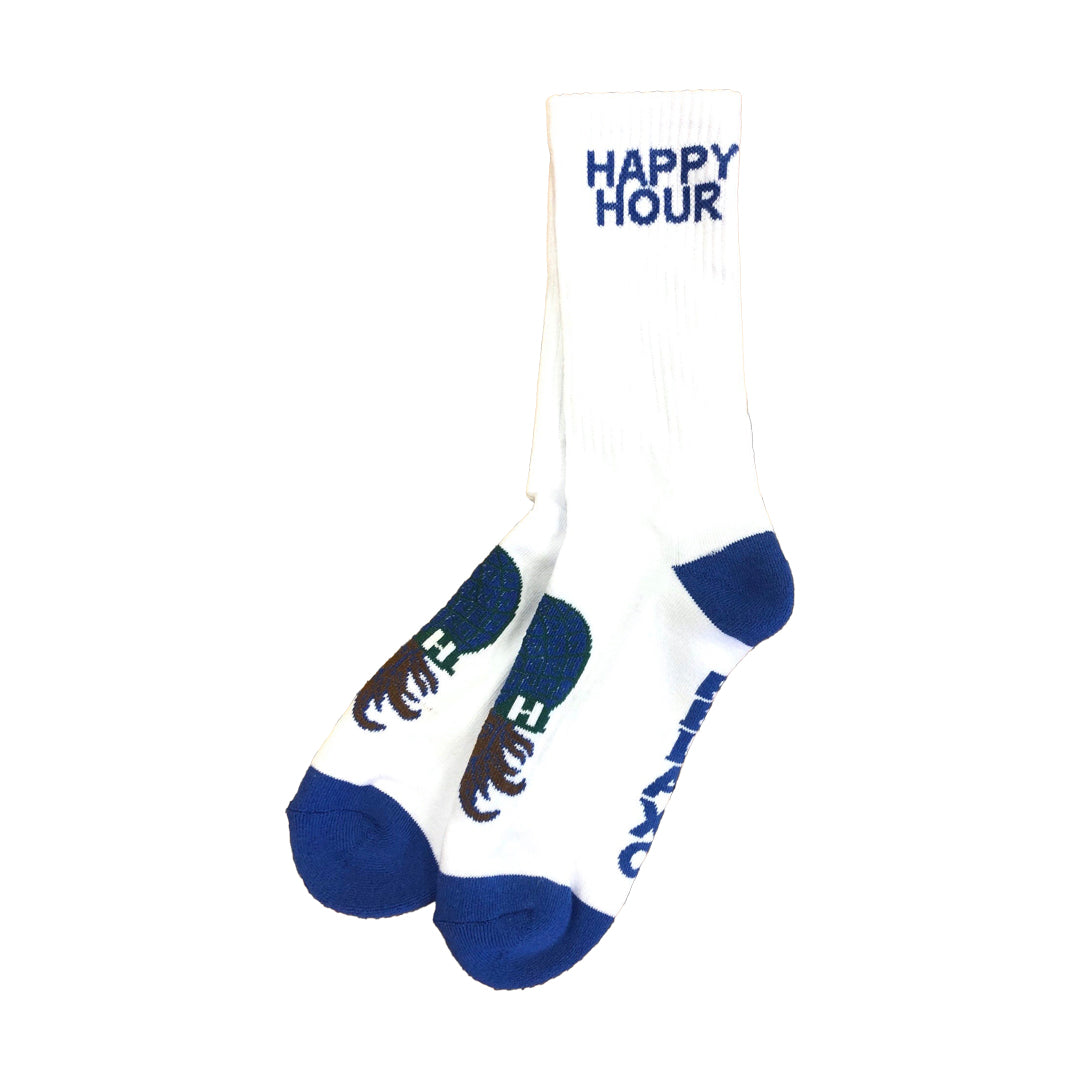 HAPPY HOUR（ハッピーアワー）| MUCHO RELAXO SOCKS / BLUE | スノーボード・スケートボードのTACTICS JAPAN