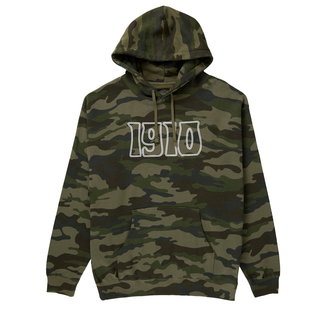 1910（ナインティーテン）| HEROS NEVER DIE PULLOVER HOODIE / CAMO | スノーボード・スケートボードのTACTICS JAPAN