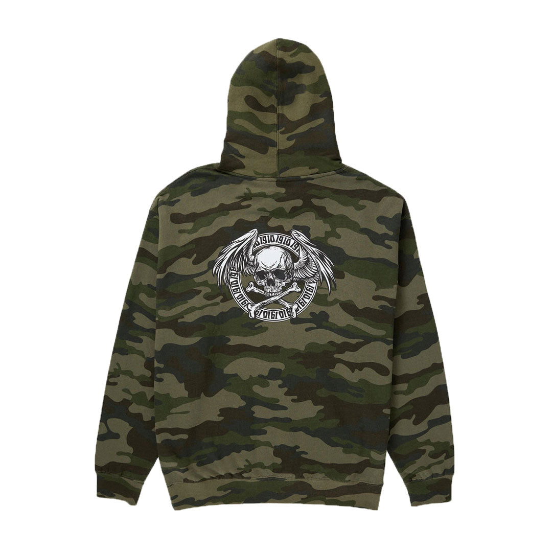 1910（ナインティーテン）| HEROS NEVER DIE PULLOVER HOODIE / CAMO | スノーボード・スケートボードのTACTICS JAPAN