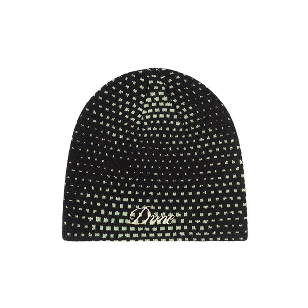 PIXEL SKULLY BEANIE / BLACK