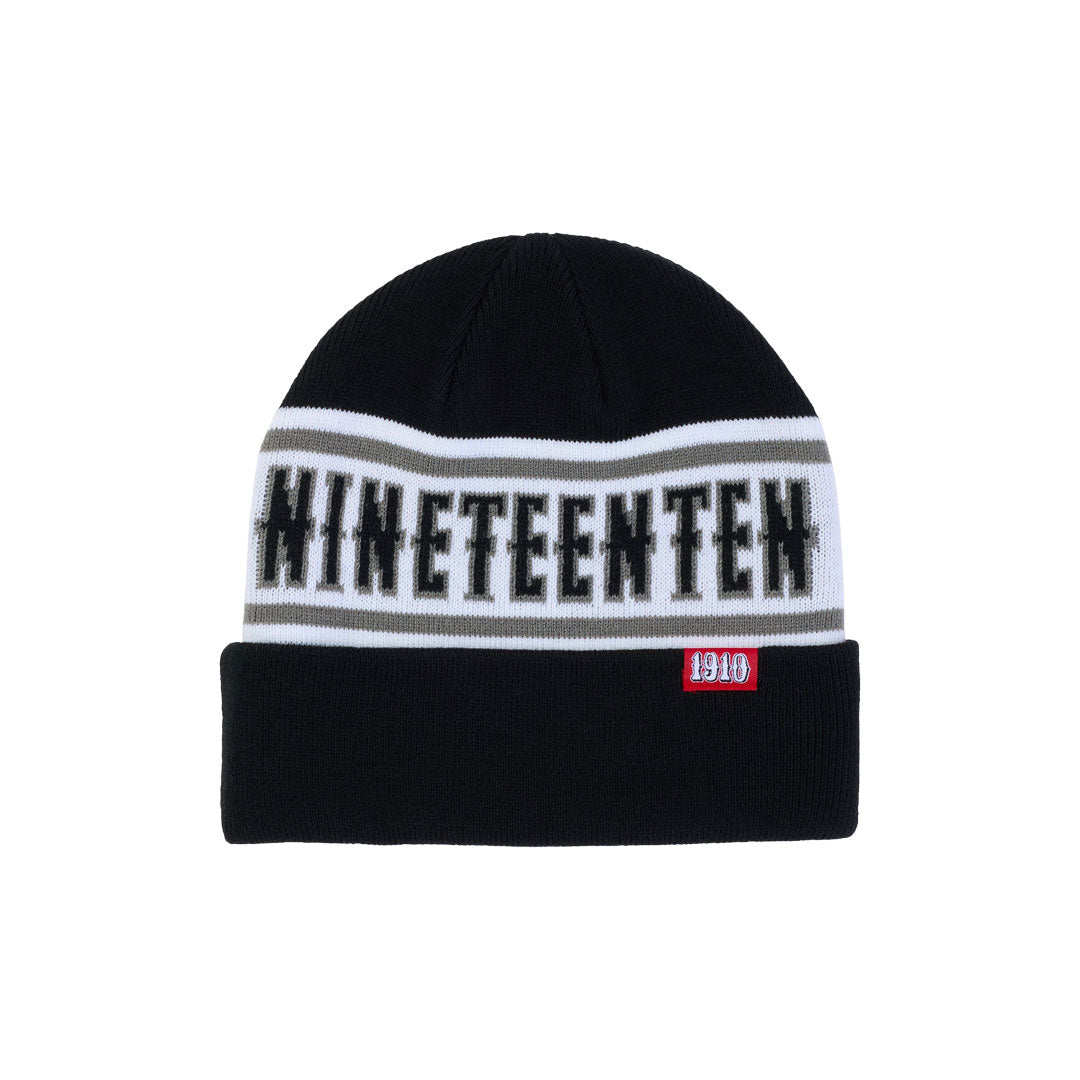 1910（ナインティーンテン）| HI CARD BEANIE / BLACK | スノーボード・スケートボードのTACTICS JAPAN