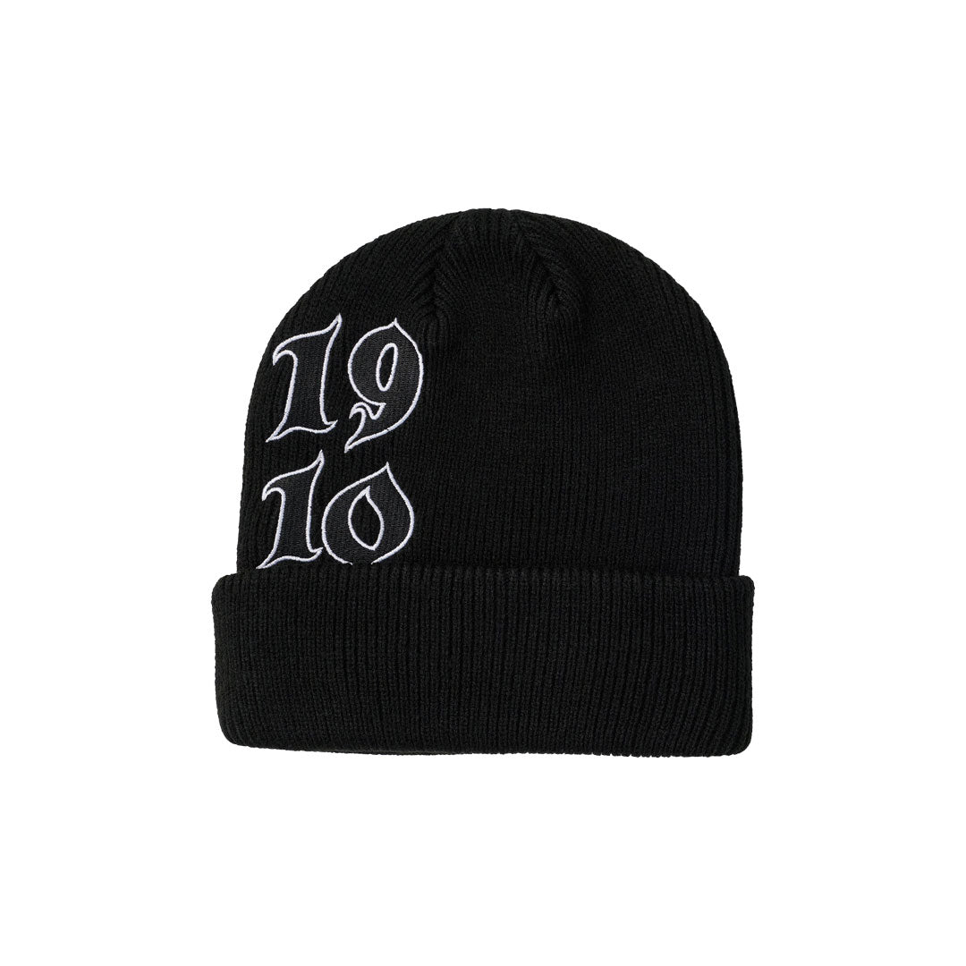 1910（ナインティーンテン）| POCKET ACES BEANIE / BLACK | スノーボード・スケートボードのTACTICS JAPAN
