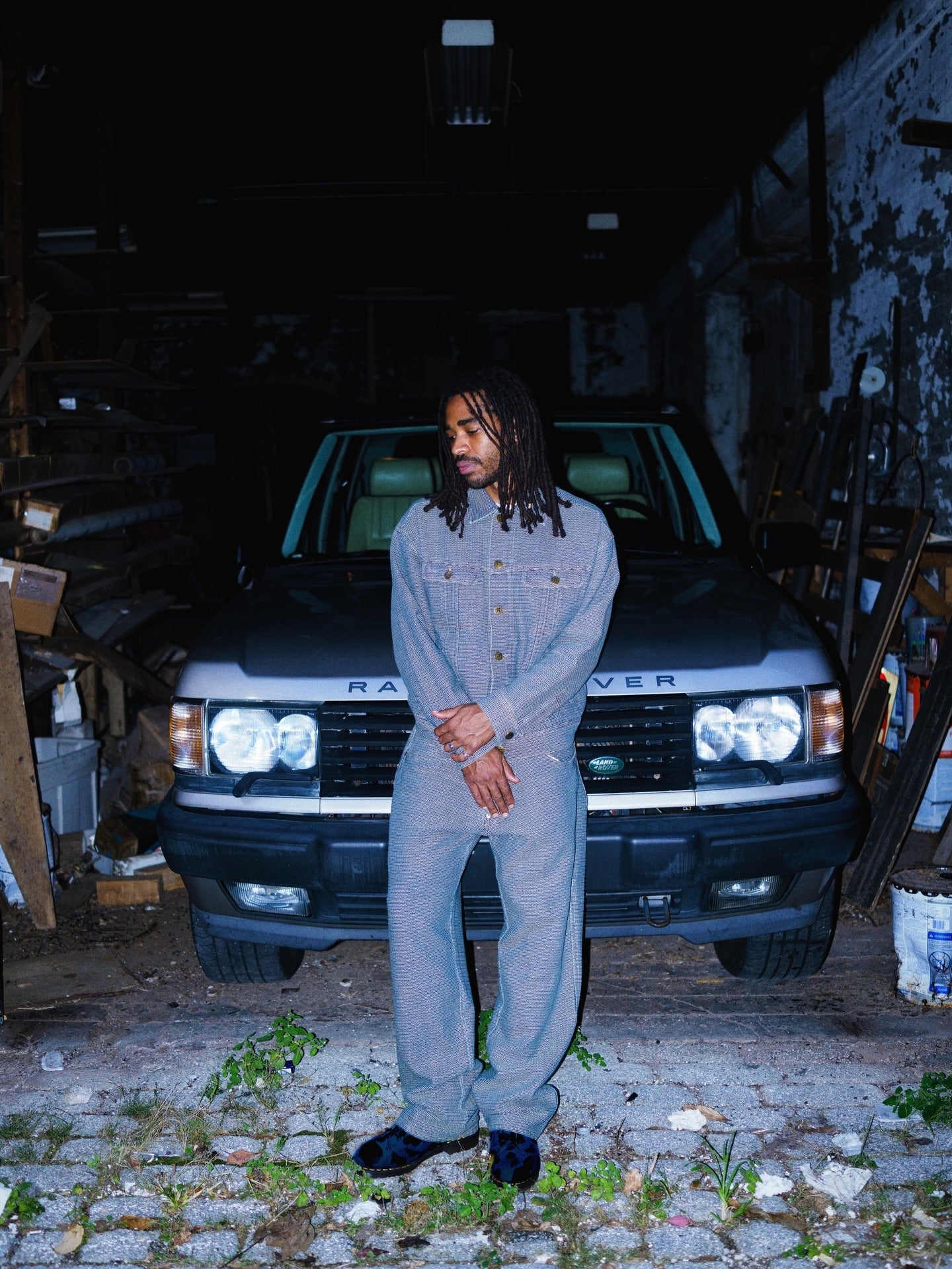 INTERLOCK STITCH DENIM JACKET