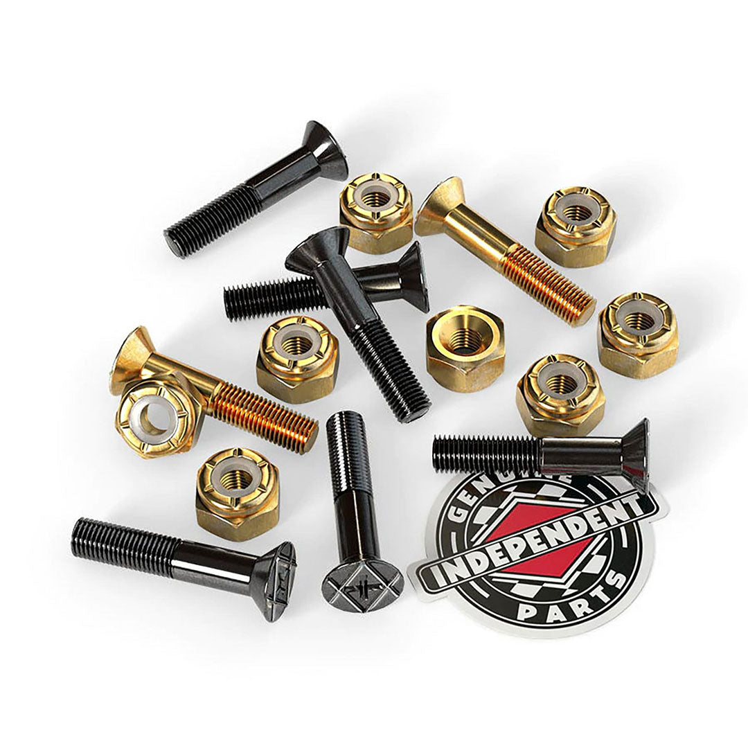 INDEPENDENT TRUCKS（インディペンデント トラック）| HARDWARE 7/8 PHILLIPS BLACK/GOLD | スノーボード・スケートボードのTACTICS JAPAN