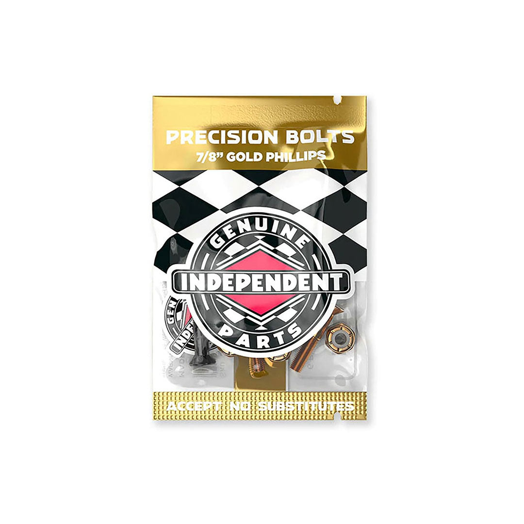 INDEPENDENT TRUCKS（インディペンデント トラック）| HARDWARE 7/8 PHILLIPS BLACK/GOLD | スノーボード・スケートボードのTACTICS JAPAN