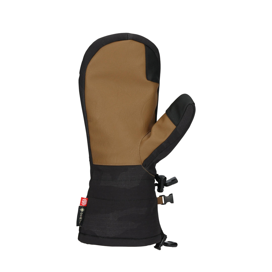 686 （シックス エイト シックス） | GORE-TEX LINEAR MITT / BLACK CAMO | スノーボード・スケートボードのTACTICS JAPAN