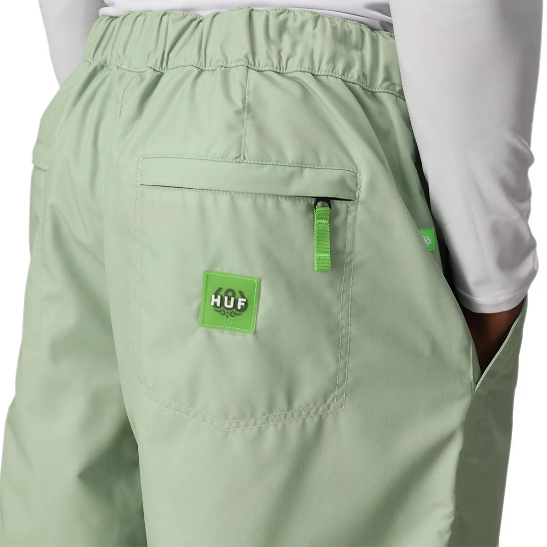 686 （シックス エイト シックス） | 686 X HUF DOUBLE H SHELL PANT / HUF GREEN COLORBLOCK | スノーボード・スケートボードのTACTICS JAPAN