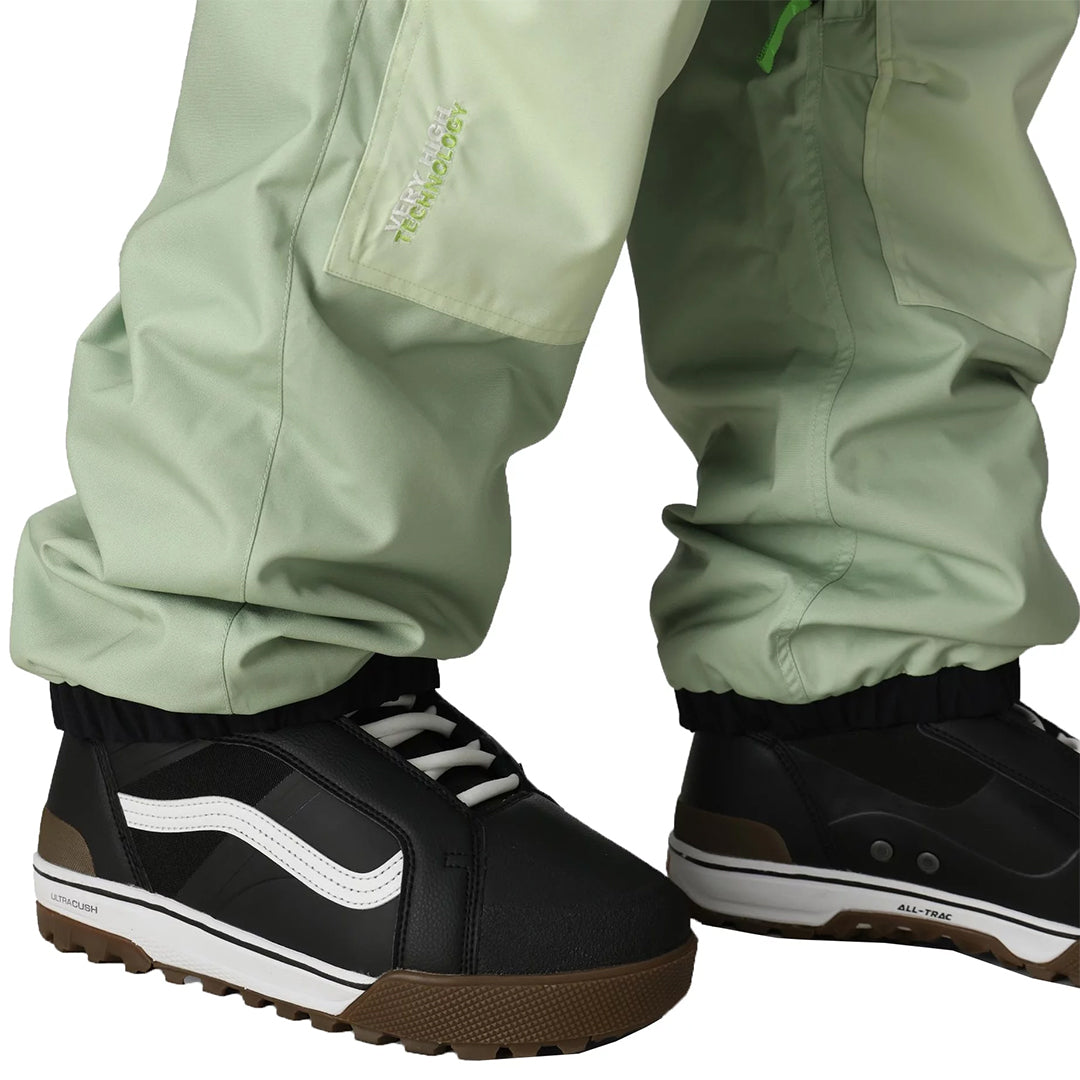 686 （シックス エイト シックス） | 686 X HUF DOUBLE H SHELL PANT / HUF GREEN COLORBLOCK | スノーボード・スケートボードのTACTICS JAPAN