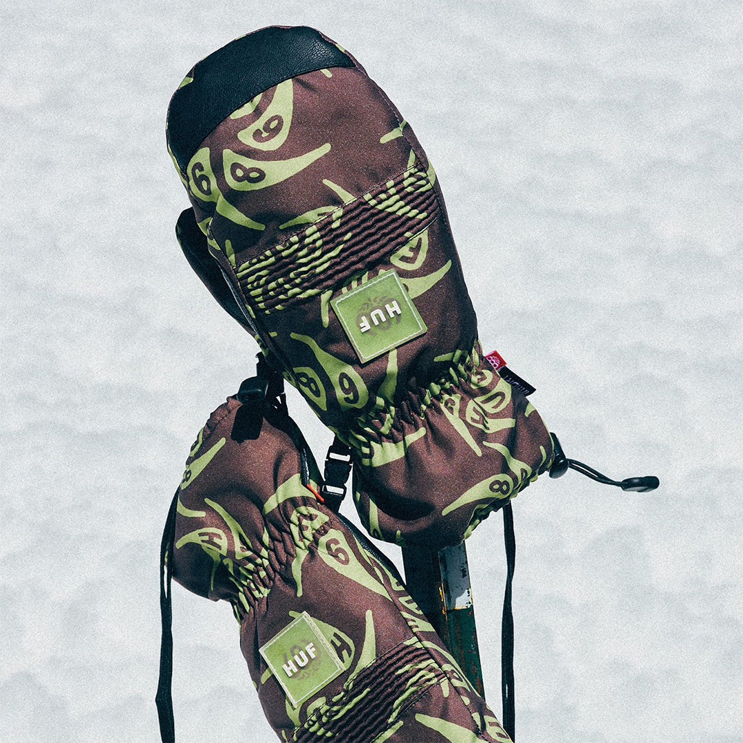 686 （シックス エイト シックス） | 686 X HUF LANDER MITT / HUF SWIRL | スノーボード・スケートボードのTACTICS JAPAN