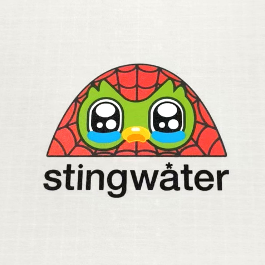 STINGWATER（スティングウォーター）| CRISIS OWL T-SHIRT / WHITE | スノーボード・スケートボードのTACTICS JAPAN