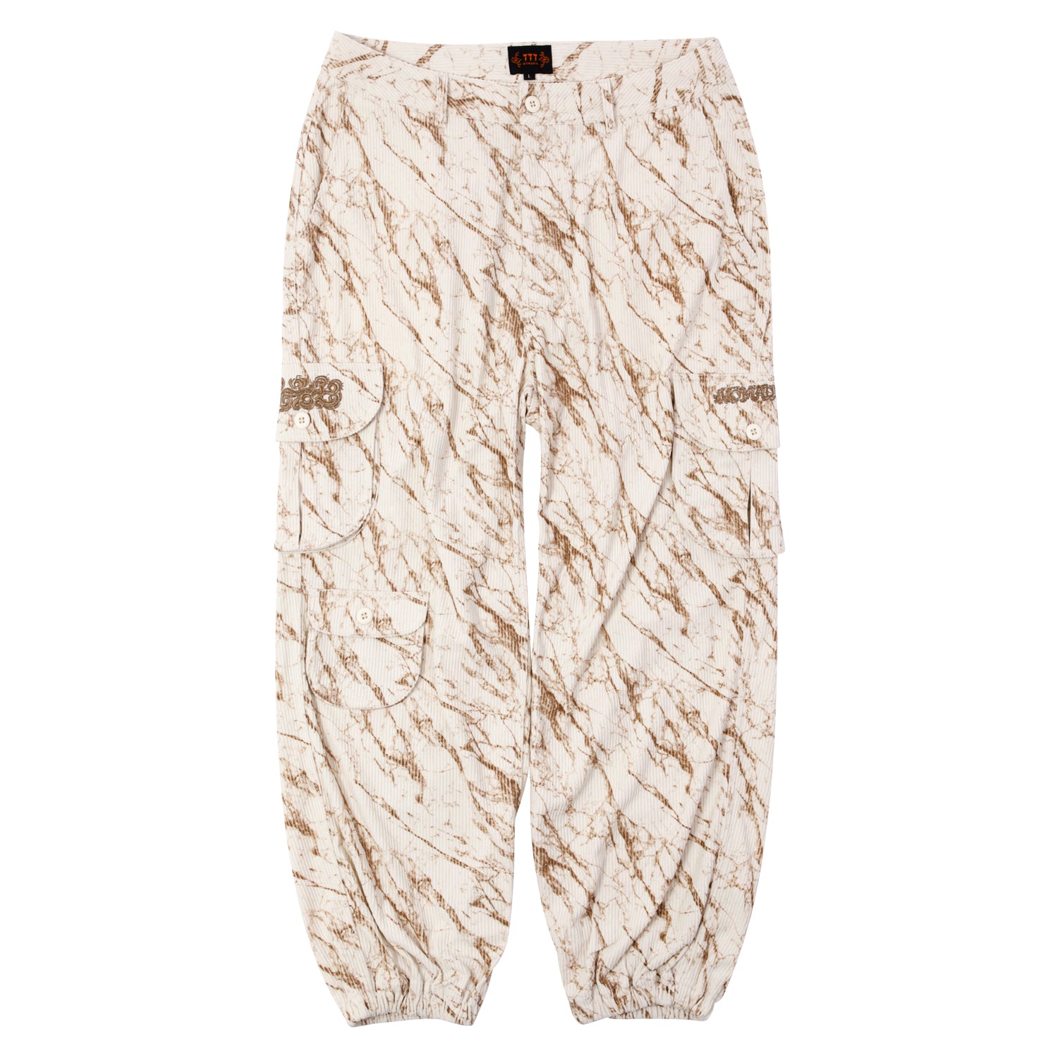 777 PORCO PANTS 2026 / BEIGE SMOKE CAMO