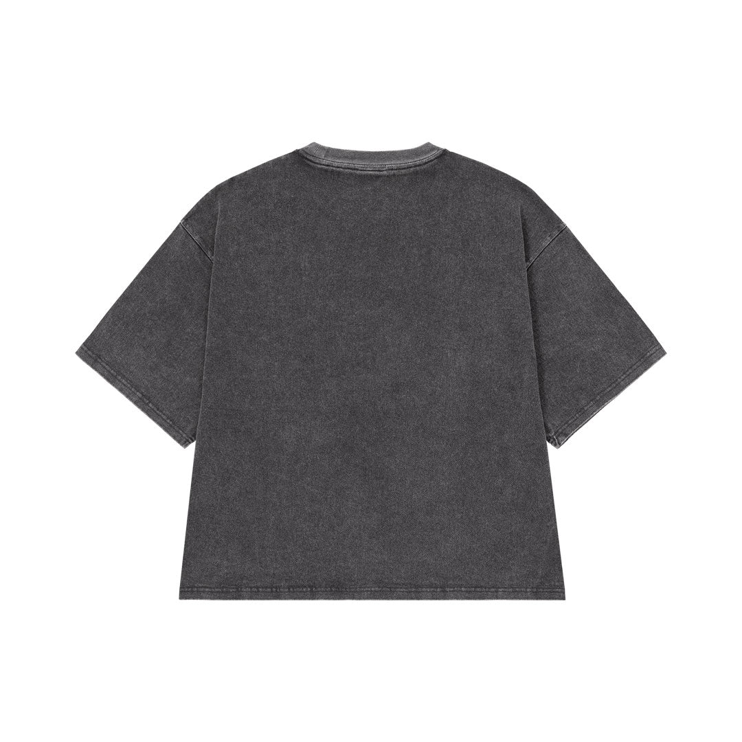 89 OVAL S/S CREW / BLACK