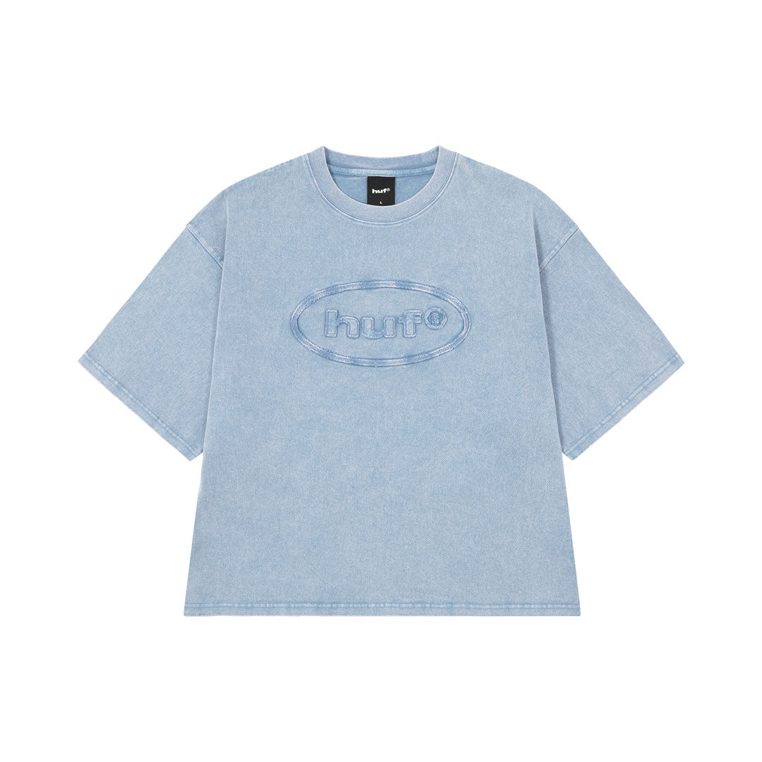 89 OVAL S/S CREW / LT BLUE