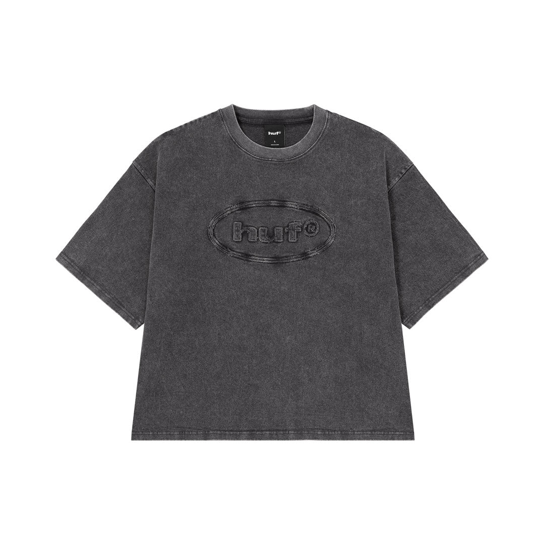 89 OVAL S/S CREW / BLACK