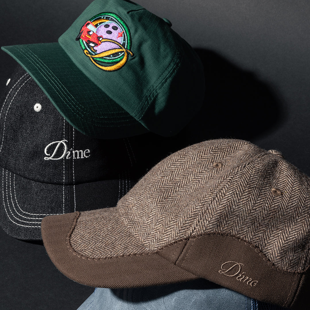 DIME MTL（ダイム モントリオール）| SPLIT LOW PRO CAP / BLACK | スケートボード・スノーボードのTACTICS JAPAN