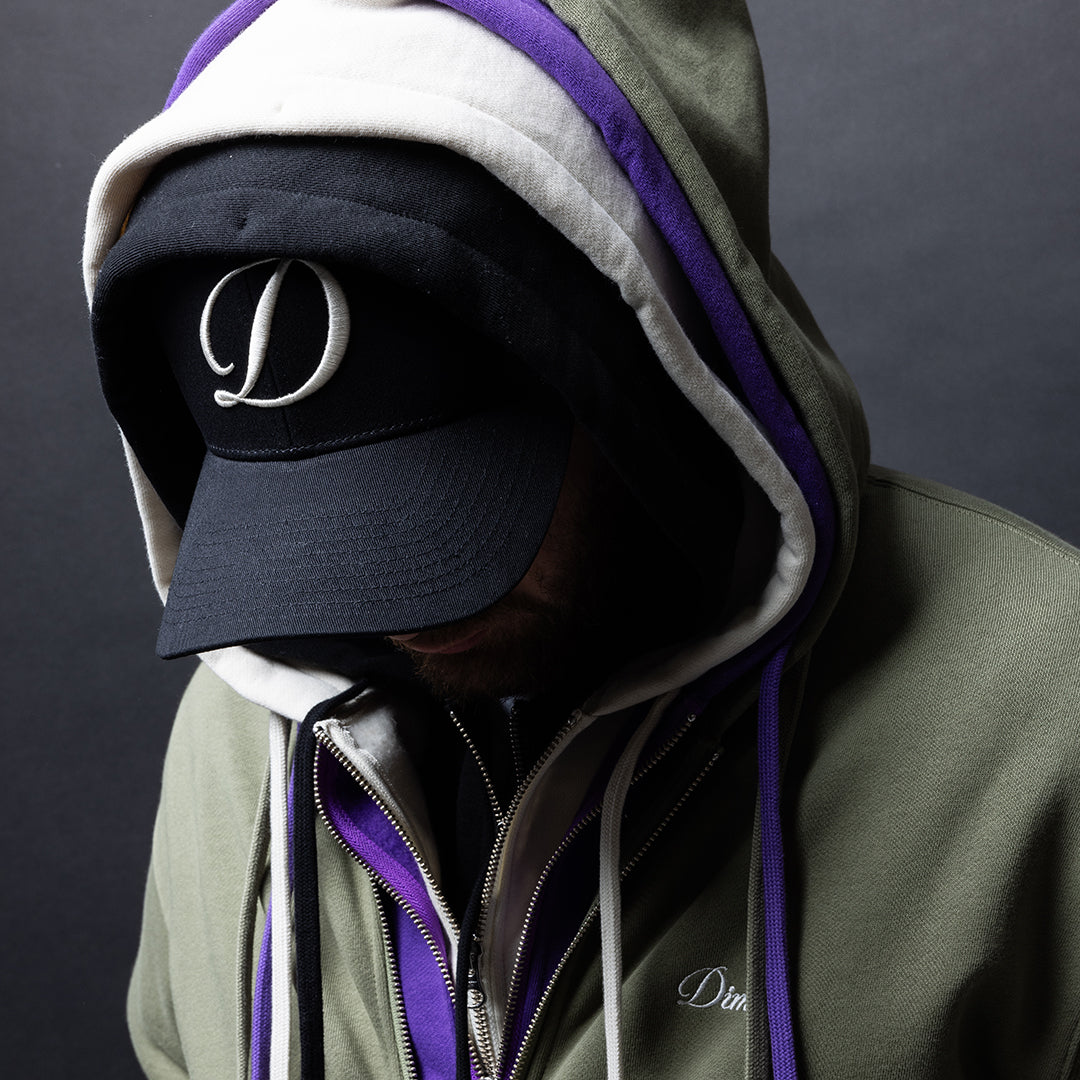 DIME MTL（ダイム モントリオール）| D FULL FIT CAP / BLACK | スノーボード・スケートボードのTACTICS JAPAN