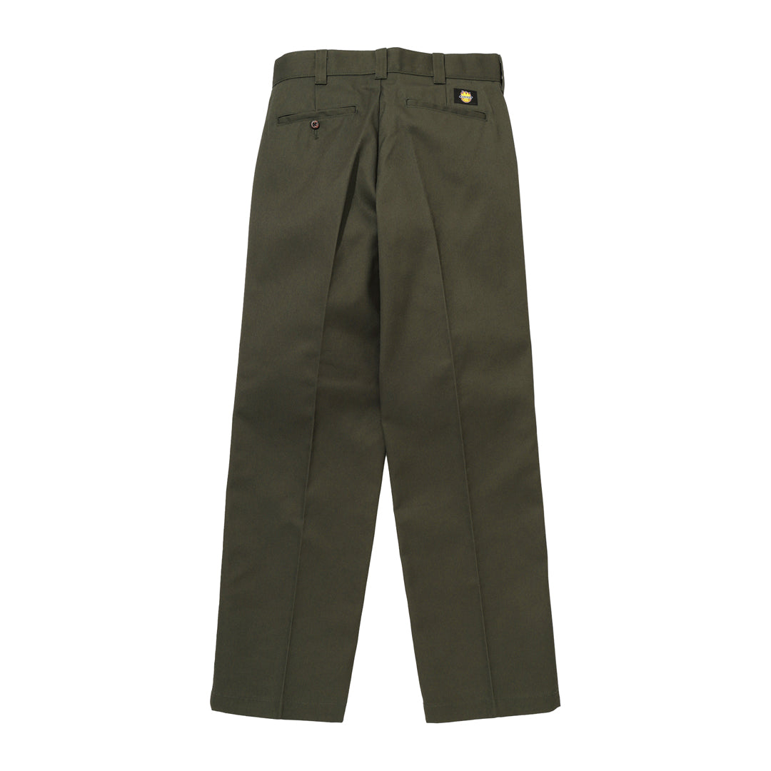 DICKIES SKATEBOARDING（ディッキーズ スケートボーディング）| DICKIES X SPITFIRE DOUBLE KNEE PANT / OLIVE GREEN | スノーボード・スケートボードのTACTICS JAPAN
