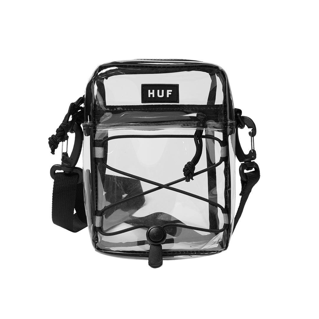 HUF WORLDWIDE（ハフ ワールドワイド）| BOWERY SIDE BAG / CLEAR | スノーボード・スケートボードのTACTICS JAPAN