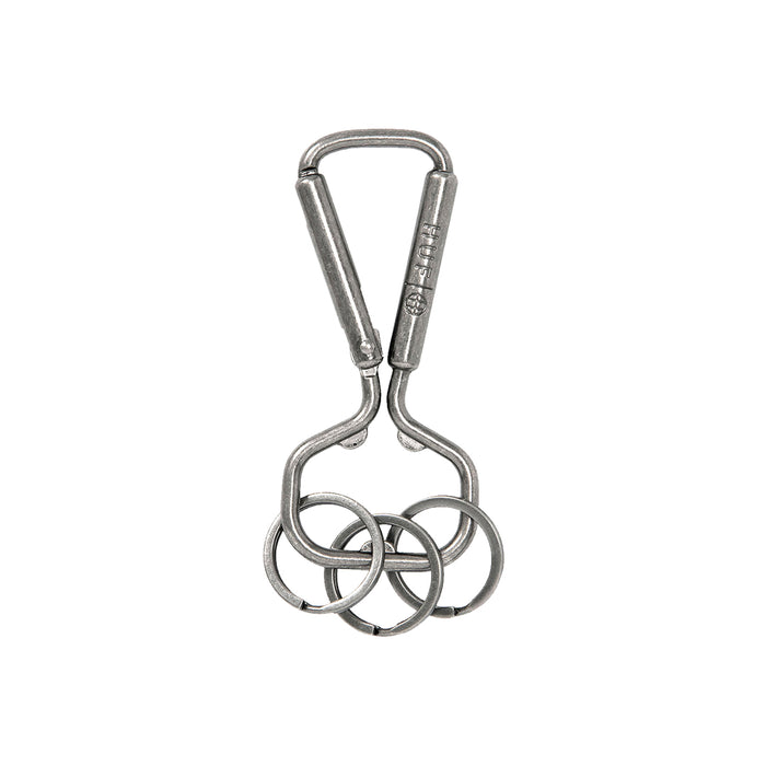 BOTTLE OPENER CARABINER / SILVER
