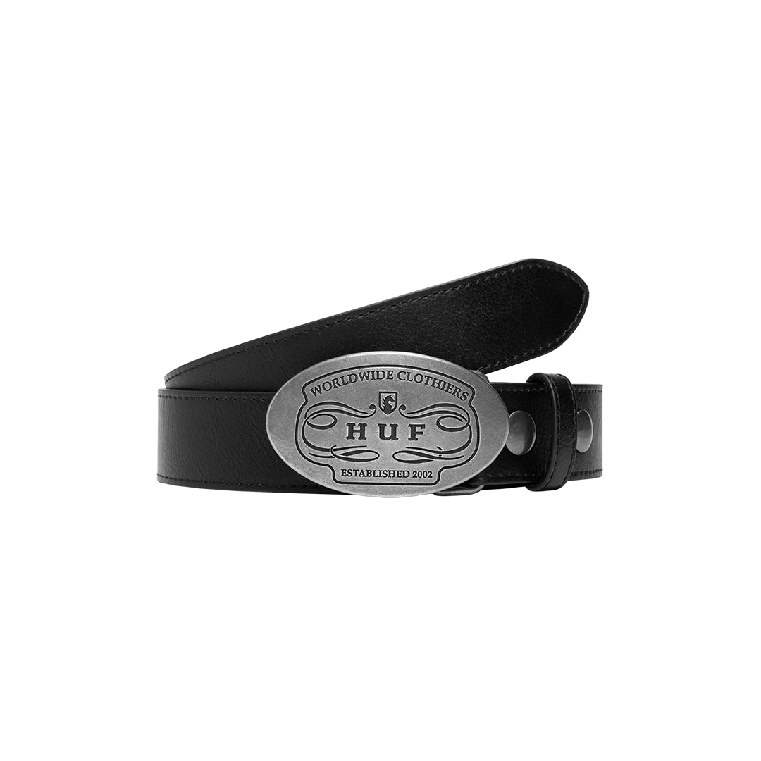 WORLDWIDE CLOTHIERS BELT / BLACK
